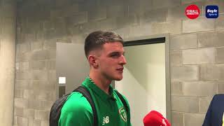 Declan Rice focused on Ireland [upl. by Melone]