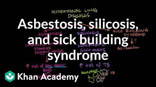 Asbestosis silicosis sick building syndrome  NCLEXRN  Khan Academy [upl. by Lugo]