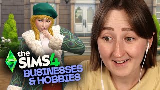 EARLY ACCESS to The Sims 4 Businesses amp Hobbies Streamed 3125 [upl. by Kiyohara]