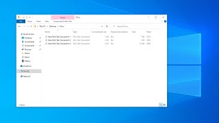 📁 How to Zip a File in Windows 10 [upl. by Odrick]