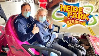 Frisch getestet in den Heide Park  Saisonstart 2021  Freizeitpark Vlog 233 [upl. by Aeli]