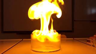 Making fire with water Sodium reaction [upl. by Enywad658]