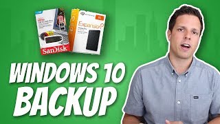 How to backup your stuff in Windows 10 [upl. by Aissyla]