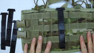 Molle Attachment Bars How They Work [upl. by Aennyl]