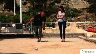 HOW TO SHOOT IN PETANQUE GAME [upl. by Eecak]