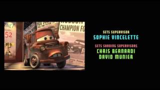 Cars End Credits Disney Channel Version [upl. by Truman412]