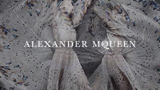 Alexander McQueen amp Damien Hirst Scarf Collaboration A Film [upl. by Rebmat]