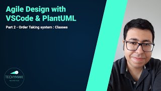 PlantUML with VS Code  creating a Classes Diagram Part 2 [upl. by Arlee994]