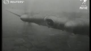 Bristol Brabazon airplane takes its first flight 1951 [upl. by Jackqueline]