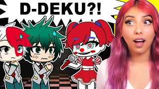 The Afton Family Meets MHA 💚 My Hero Academia 💚 Gacha Life Mini Movie [upl. by Endora]