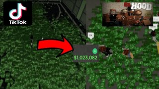 Testing Viral Da Hood Money Glitches [upl. by Oakleil460]