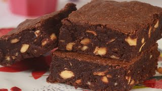 Triple Chocolate Brownies Recipe Demonstration  Joyofbakingcom [upl. by Iveel419]