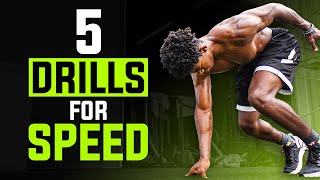 5 Best Drills For Explosive Sprint Speed [upl. by Kalli219]