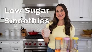 3 Healthy Low Sugar Smoothie BlendJet Recipes [upl. by Nabal251]