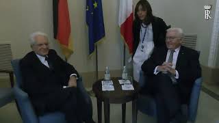 Malta Mattarella incontra il Presidente della Repubblica Federale di Germania [upl. by Aical]