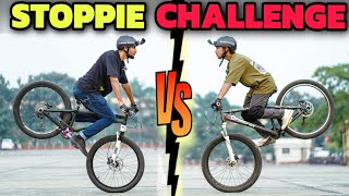 EPIC STOPPIE CHALLENGE  Cycle Stunt [upl. by Arua]