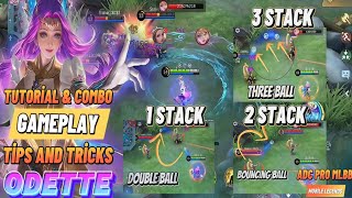 Odette Combo Skill Tips and Gameplay  EXPERT TUTORIAL FROM APROME MOBILE LEGENDS [upl. by Attenor]