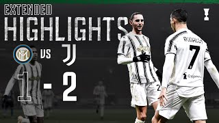 Inter 12 Juventus  CR7 Secures San Siro Win  EXTENDED Highlights [upl. by Lenci]