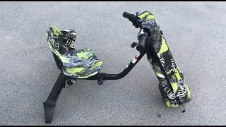 Testing an electric drifting scooter  All In One electricscooter [upl. by Luigino]