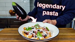 This Eggplant Pasta is One of Italys Most Legendary Pasta [upl. by Elleivap]