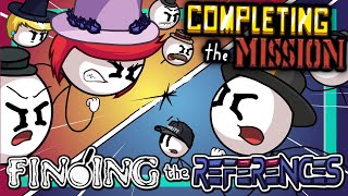 FINDING the REFERENCES Completing the Mission  PART 4 Henry Stickmin Collection [upl. by Dlnaod]