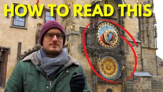 How to read Prague Astronomical Clock  SHORT and EASY explanation from a real Prague guide [upl. by Akila]