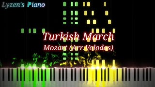 Mozart  Turkish March Arr Volodos Piano Musics [upl. by Crandale]