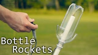 How To Make Alcohol Rockets From Soda Bottles [upl. by Ranip]