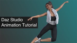 Daz Studio Animation Tutorial  Daz3D Tips [upl. by Garcia]