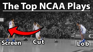 The 10 Plays Used by Every College Basketball Team [upl. by Eirret]