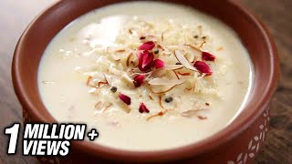 Rice Kheer Recipe  How To Make Chawal Ki Kheer At Home  The Bombay Chef  Varun Inamdar [upl. by Anij]