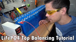 How to Top Balance LiFePO4 Battery Cells Quickly and when you need to do it [upl. by Bore]