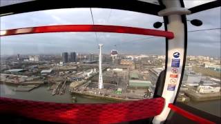 London Cable Car Experience [upl. by Tengler247]