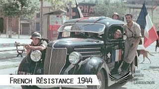 French Résistance in 1944 in color and HD [upl. by Fanchet]