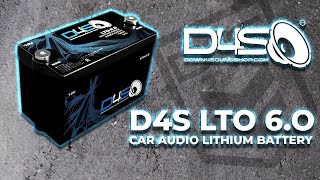 DOWN4SOUND LTO 60 Lithium Car Audio Battery Walk Through [upl. by Fons]