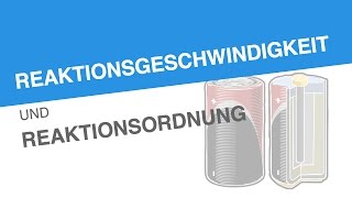 REAKTIONSGESCHWINDIGKEIT UND REAKTIONSORDNUNG  Chemie [upl. by Nelyak]