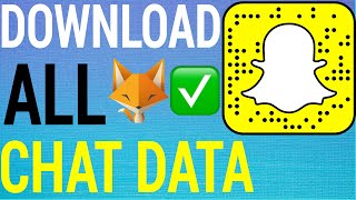 How To Download Your Entire Snapchat History [upl. by Treborsemaj]