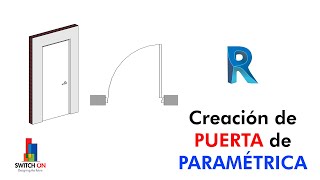 Curso Revit 2021 Familias  Clase 07  Creación de una puerta paramétrica [upl. by Alyk]