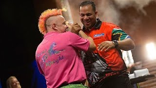 BEST WALKON EVER Peter Wright and Devon Petersens DanceOff [upl. by Tchao522]