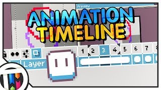 Aseprite Tutorial  Animation and Timeline Basics [upl. by Nyrhtak]