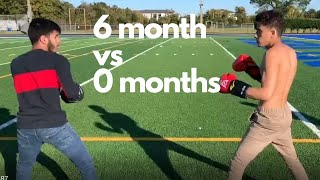 6 months of boxing training vs no boxing training [upl. by Malan]