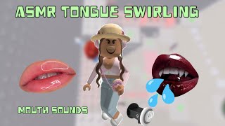 ROBLOX ASMR  Intense Tongue Swirling and Wet Mouth Sounds [upl. by Yraht]