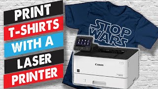 How To Print T shirts With A Laser Printer [upl. by Nywde]