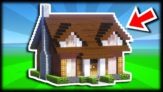 COMMENT CONSTRUIRE UNE MAISON FACILEMENT  🏠🏠 Tuto Build Minecraft [upl. by Ahsenwahs]