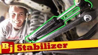 How To Install a Steering Stablizer  Rough Country [upl. by Susejedairam]