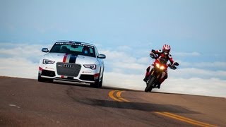 Audi amp Ducati ComeTogether Pikes Peak [upl. by Photina]