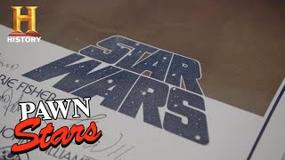 Pawn Stars ULTRA RARE STAR WARS COLLECTION Season 17  History [upl. by Garret]