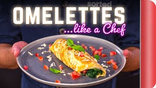 How to Make Omelettes at Home Like a Chef  Sorted Food [upl. by Llener]