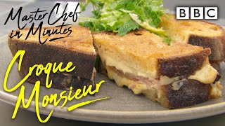 Croque Monsieur Meals in Minutes  Masterchef The Professionals  BBC [upl. by Yejus758]