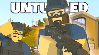 GOING UNDERCOVER AS A COP Unturned Life RP 36 [upl. by Maloy]